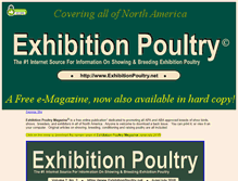 Tablet Screenshot of exhibitionpoultry.net
